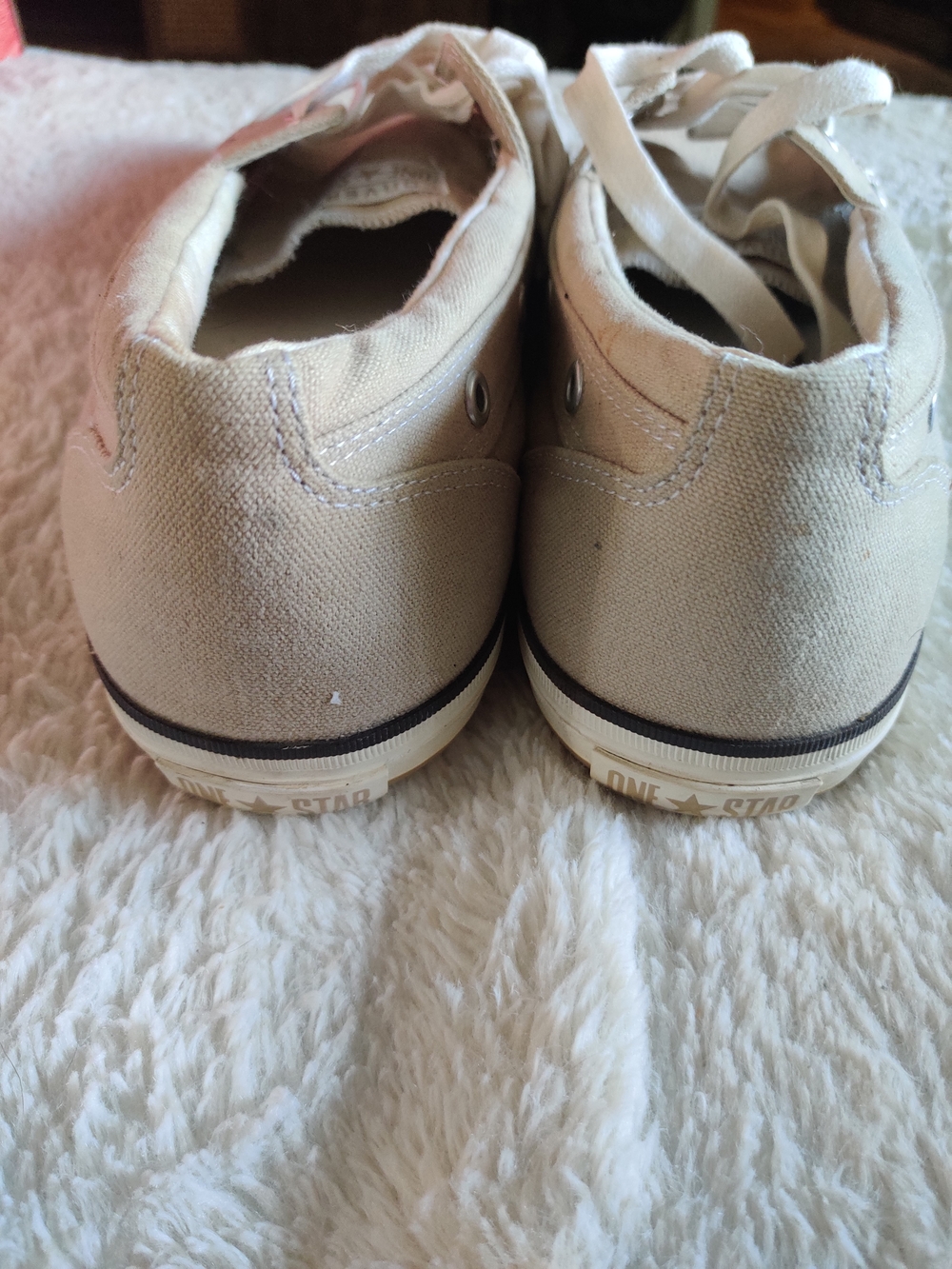 Converse One Star Canvas Lace-Up Sneakers Adult US 13 Gently Used, Box Included